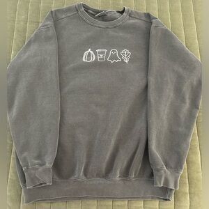 Fall Printed Crewneck